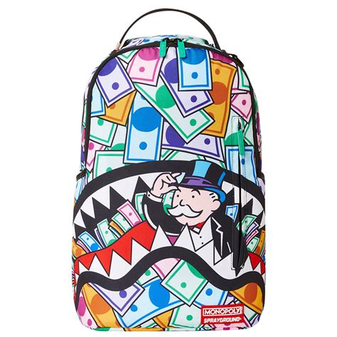 fendi shark mouth backpack|SPRAYGROUND MONEY BRAAIINNSS ZOMBIE SHARK .